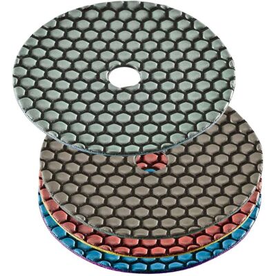 Flex Herramienta Almohadilla de Pulido Diamante 150mm - Disco de Pulido en Seco Flex Herramienta Almohadilla de Pulido Diamante 150mm - Disco de Pulido en Seco