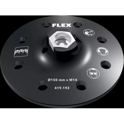FLEX SP D150-8/6 H/F Klett-Rückseite FLEX SP D150-8/6 H/F Klett-Rückseite