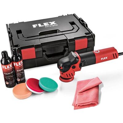 Flex XFE 7-12 80 P-Set Lucidatrice eccentrica - Piccole superfici - 700W Flex XFE 7-12 80 P-Set Lucidatrice eccentrica - Piccole superfici - 700W