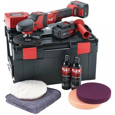 Flex Power Tools Cordless Rotary Polisher - 150mm 18V 2x5.0Ah Flex Power Tools Cordless Rotary Polisher - 150mm 18V 2x5.0Ah