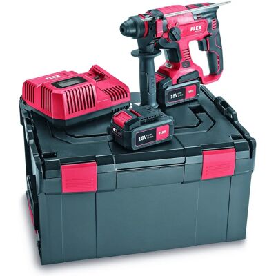 Flex Juego de martillo con batería 18 V - 2 baterías y cargador Flex Juego de martillo con batería 18 V - 2 baterías y cargador