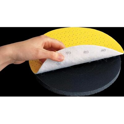 Flex Adapter für Klett-Papier - Hoher Materialabtrag Flex Adapter für Klett-Papier - Hoher Materialabtrag