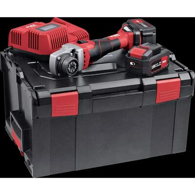 Flex BME18 Winkelschleifer - bürstenlos, 18V, 125mm, mit 2 Akkus Flex BME18 Winkelschleifer - bürstenlos, 18V, 125mm, mit 2 Akkus