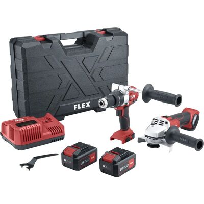Flex Combo Set: Boor en Slijper - 18V Flex Combo Set: Boor en Slijper - 18V