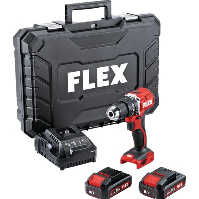 Flex Compact Accuboormachine 18V 2 snelheden Flex Compact Accuboormachine 18V 2 snelheden