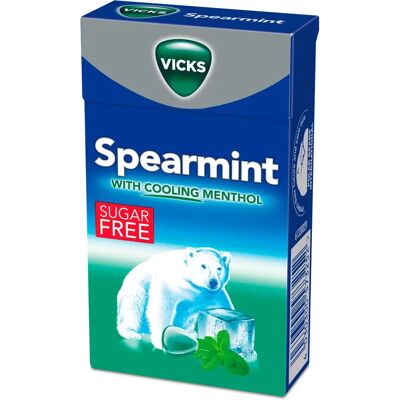 Vicks Spearmint - sokeriton - 40 g - imeskely Vicks Spearmint - sokeriton - 40 g - imeskely