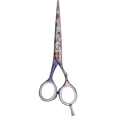 Jaguar White Line Painted Paradise Offset Hairdressing Scissors - Hairdressing Tools Jaguar White Line Painted Paradise Offset Hairdressing Scissors - Hairdressing Tools