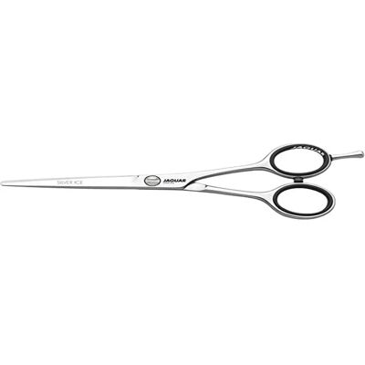 Jaguar Silver Ice 7" Hairdressing Scissors Micro-serrated - Polished Finish - Hairdressing Tools Jaguar Silver Ice 7" Hairdressing Scissors Micro-serrated - Polished Finish - Hairdressing Tools