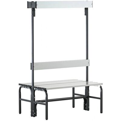 Sypro Edelstahl Schuhlager - Umkleidebank Sypro Edelstahl Schuhlager - Umkleidebank