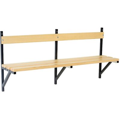Sypro Wandbank - Kiefer, 1500mm, Anthrazitgrau - Wandbank Sypro Wandbank - Kiefer, 1500mm, Anthrazitgrau - Wandbank