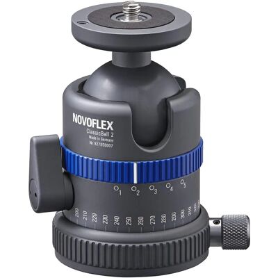 Novoflex Kamerahead - Kompakt, Max 82mm Höhe, Schwarz Novoflex Kamerahead - Kompakt, Max 82mm Höhe, Schwarz