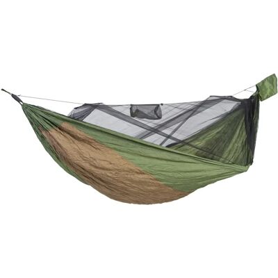Hamak Adventure Hero XXL od Amazonas - Duży, Zielony/Braun Hamak Adventure Hero XXL od Amazonas - Duży, Zielony/Braun