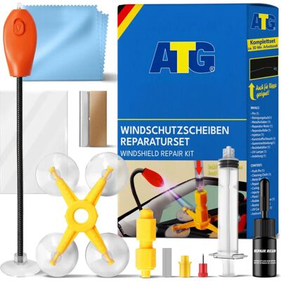Kit de Reparación de Parabrisas ATG - Lámpara UV, Astillas Pequeñas Kit de Reparación de Parabrisas ATG - Lámpara UV, Astillas Pequeñas