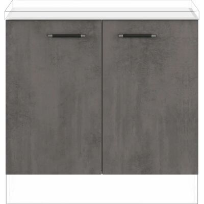 Impuls Küchen Prag Valencia Grau Küchenunterschrank - Kitchen Cabinet Impuls Küchen Prag Valencia Grau Küchenunterschrank - Kitchen Cabinet