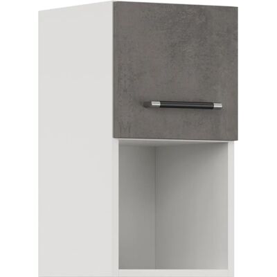 Impuls Küchen Prag und Valencia Hängeschrank - 30x57,9x34,2cm, Grau Impuls Küchen Prag und Valencia Hängeschrank - 30x57,9x34,2cm, Grau