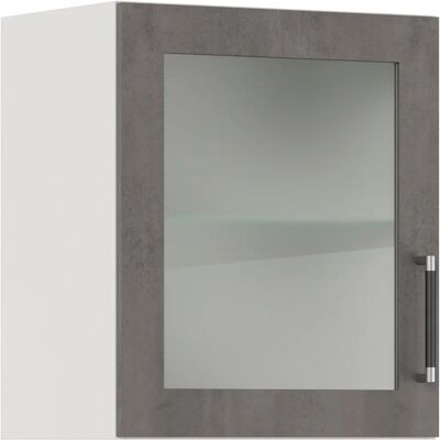Impuls Küchen Wandhängeschrank - Schieferoptik - 50cm - Moderne Küchenschrank Impuls Küchen Wandhängeschrank - Schieferoptik - 50cm - Moderne Küchenschrank