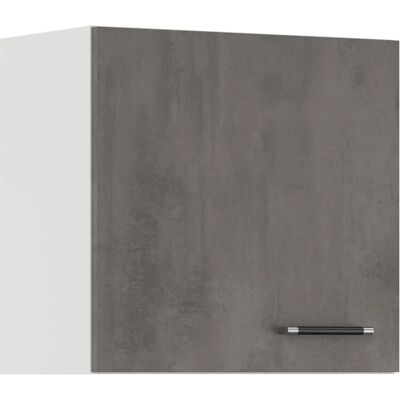 Impuls Küchen Hängeschrank - Grau Beton-Optik - 60cm Impuls Küchen Hängeschrank - Grau Beton-Optik - 60cm
