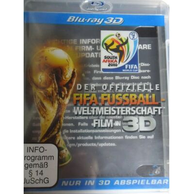 Sony Pictures Home Entertainment - Film officiel de la Coupe du Monde FIFA (3D) - Blu-ray - Publicité Sony Pictures Home Entertainment - Film officiel de la Coupe du Monde FIFA (3D) - Blu-ray - Publicité