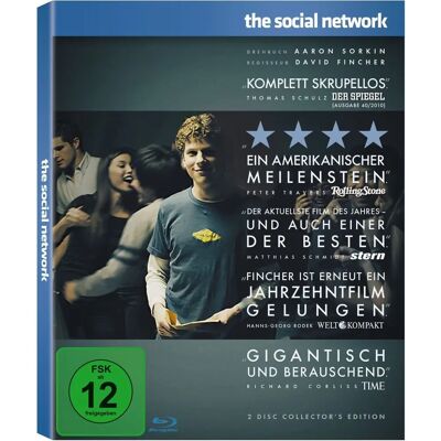 Sony Pictures Home Entertainment David Fincher The Social Network - Édition Collector 2 Disques Blu-ray - Publicité Sony Pictures Home Entertainment David Fincher The Social Network - Édition Collector 2 Disques Blu-ray - Publicité