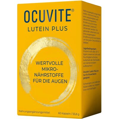 Dr. Gerhard Mann - Chemisch-pharmazeutische Fabrik GmbH Ocuvite Lutein Plus Kapseln 60 St Dr. Gerhard Mann - Chemisch-pharmazeutische Fabrik GmbH Ocuvite Lutein Plus Kapseln 60 St