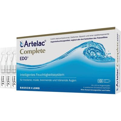 Dr. Gerhard Mann - Chemisch-pharmazeutische Fabrik GmbH Artelac Complete Edo Augentropfen - Augentropfen Dr. Gerhard Mann - Chemisch-pharmazeutische Fabrik GmbH Artelac Complete Edo Augentropfen - Augentropfen