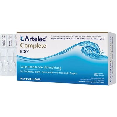 Gocce oculari idratanti Artelac Complete - Collirio Gocce oculari idratanti Artelac Complete - Collirio