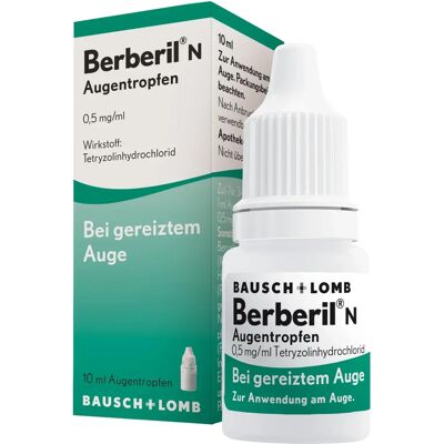 Dr. Gerhard Mann - Chemisch-pharmazeutische Fabrik GmbH BERBERIL N Augentropfen Dr. Gerhard Mann - Chemisch-pharmazeutische Fabrik GmbH BERBERIL N Augentropfen