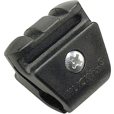 KLICKfix Black Saddle Adapter with Cable Lock Holder - Bike Accessory KLICKfix Black Saddle Adapter with Cable Lock Holder - Bike Accessory