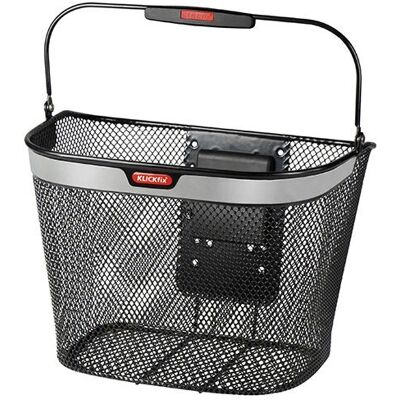 Cestino bici KLICKFIX Uni Reflex - Cestino anteriore Cestino bici KLICKFIX Uni Reflex - Cestino anteriore