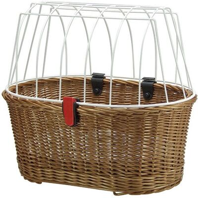KLICKfix Doggy Korb Weiß - Fahrradkorb für Hunde KLICKfix Doggy Korb Weiß - Fahrradkorb für Hunde