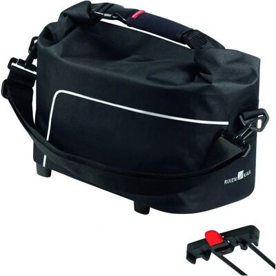 RACKTIME Rackpack Wodoodporna torba rowerowa - 10L - Czarna RACKTIME Rackpack Wodoodporna torba rowerowa - 10L - Czarna
