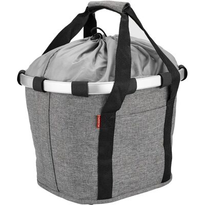Cestino per Bicicletta Klickfix - 15L Borsa Anteriore Grigia Cestino per Bicicletta Klickfix - 15L Borsa Anteriore Grigia