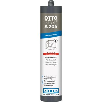 OTTOSEAL A205 Mastic Acrylique Premium - Grande Flexibilité - Publicité OTTOSEAL A205 Mastic Acrylique Premium - Grande Flexibilité - Publicité