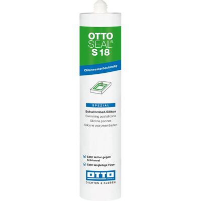 OTTOSEAL S18 Silicone - Étanchéité Piscine - Publicité OTTOSEAL S18 Silicone - Étanchéité Piscine - Publicité
