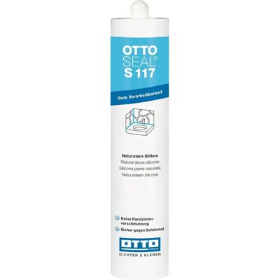 OTTOSEAL S117 Naturstein-Silikon 310ml - Dichtstoff & Fugenfüller OTTOSEAL S117 Naturstein-Silikon 310ml - Dichtstoff & Fugenfüller