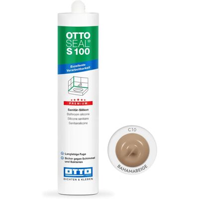 OTTOSEAL C10 Bahamabeige Silikondichtstoff - Sanitärsilikon OTTOSEAL C10 Bahamabeige Silikondichtstoff - Sanitärsilikon