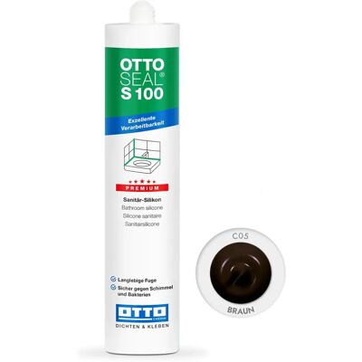 OttoSeal S100 Silicone Sanitaire Premium - Résistant moisissures UV - Publicité OttoSeal S100 Silicone Sanitaire Premium - Résistant moisissures UV - Publicité