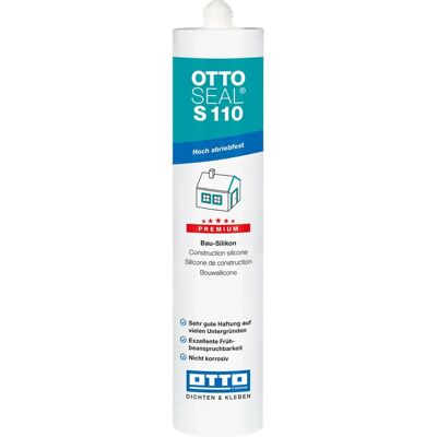 OTTOSEAL S110 Silicone de Construction Premium - Noir - Publicité OTTOSEAL S110 Silicone de Construction Premium - Noir - Publicité