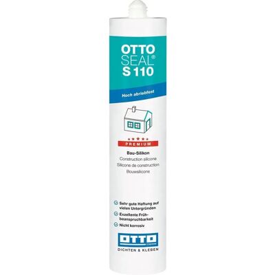 OTTOSEAL S110 Silicone de construction haut de gamme 310ml - Silicone - Publicité OTTOSEAL S110 Silicone de construction haut de gamme 310ml - Silicone - Publicité