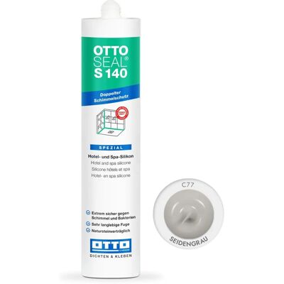 OttoSeal S140 Silicone Hôtel et Spa - Mastic pour zones hygiéniques - Publicité OttoSeal S140 Silicone Hôtel et Spa - Mastic pour zones hygiéniques - Publicité