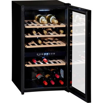 Wolkenstein WTS49DW Weinkühlschrank - 116L, 2 Zonen, Schwarz Wolkenstein WTS49DW Weinkühlschrank - 116L, 2 Zonen, Schwarz