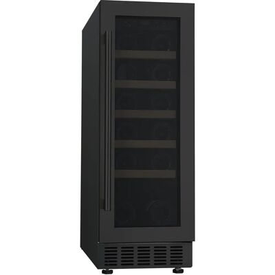PKM Weintemperierschrank 20 Flaschen - Wein Kühlschrank, Schwarz PKM Weintemperierschrank 20 Flaschen - Wein Kühlschrank, Schwarz
