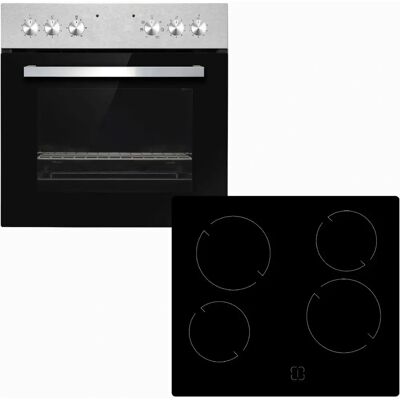 PKM - EHS5IX - 60 cm - 70 L - Piano cottura a induzione e forno PKM - EHS5IX - 60 cm - 70 L - Piano cottura a induzione e forno