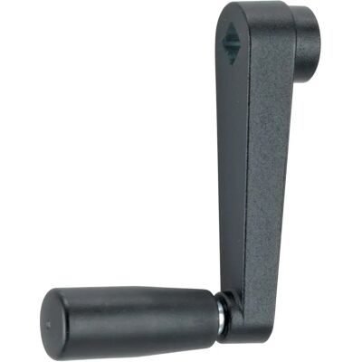 Halder - Handcrank Zinc Die-Cast L=50mm / S=8mm - Handcrank Halder - Handcrank Zinc Die-Cast L=50mm / S=8mm - Handcrank