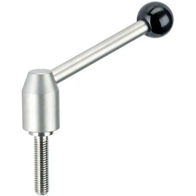 Halder - 24440.0708 - D1=21 mm - D2=m8 - Spannhebel Halder - 24440.0708 - D1=21 mm - D2=m8 - Spannhebel