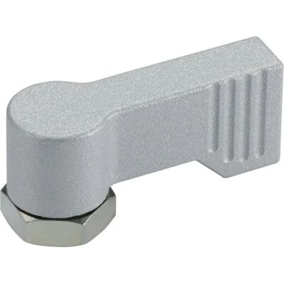Halder - Drehriegel, Flügelgriff, Silber Halder - Drehriegel, Flügelgriff, Silber