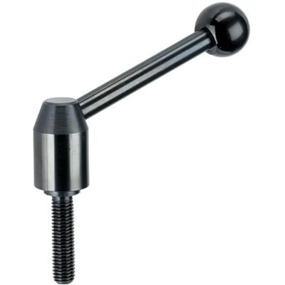 Halder Regulowany uchwyt - D1=24mm, D2=m10, L1=16mm - Stal Halder Regulowany uchwyt - D1=24mm, D2=m10, L1=16mm - Stal