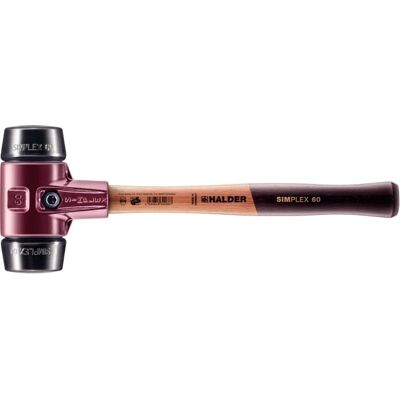 Halder Simplex Sledgehammer - Rubber Head D60mm - Handyman Tool Halder Simplex Sledgehammer - Rubber Head D60mm - Handyman Tool