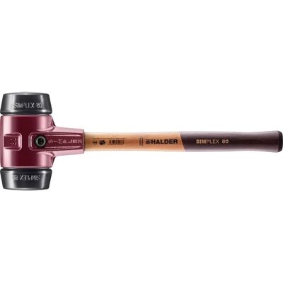 Młot Simplex od Halder - Głowica z gumy, 80mm Młot Simplex od Halder - Głowica z gumy, 80mm