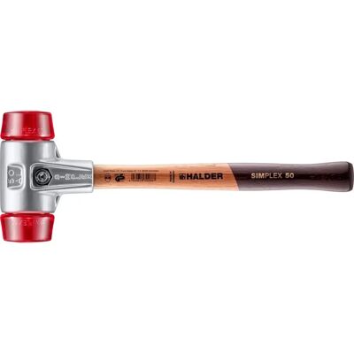 Halder 3106.050 - Martillo de plástico simplex con carcasa de aluminio - D=50mm Halder 3106.050 - Martillo de plástico simplex con carcasa de aluminio - D=50mm